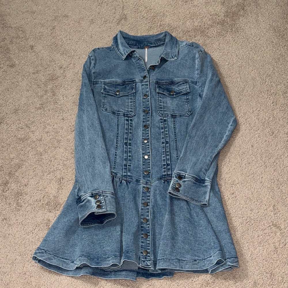 Free People Roadhouse Mini Dress NWOT